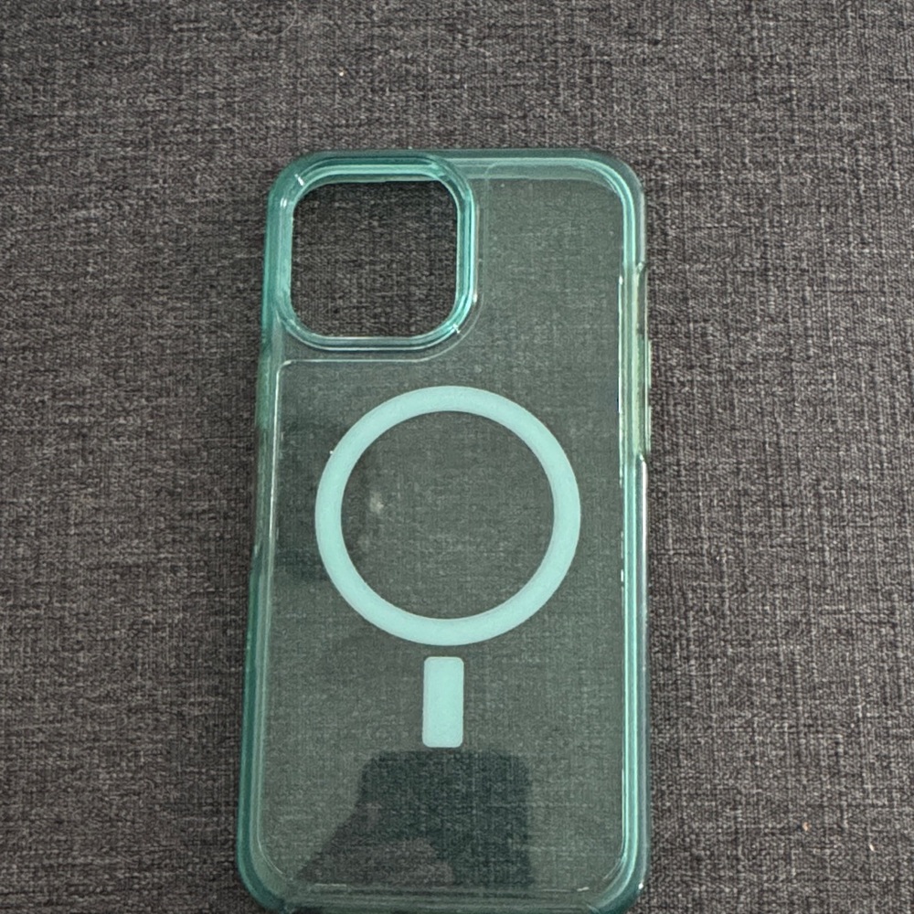 Transparent Green Phone Case
